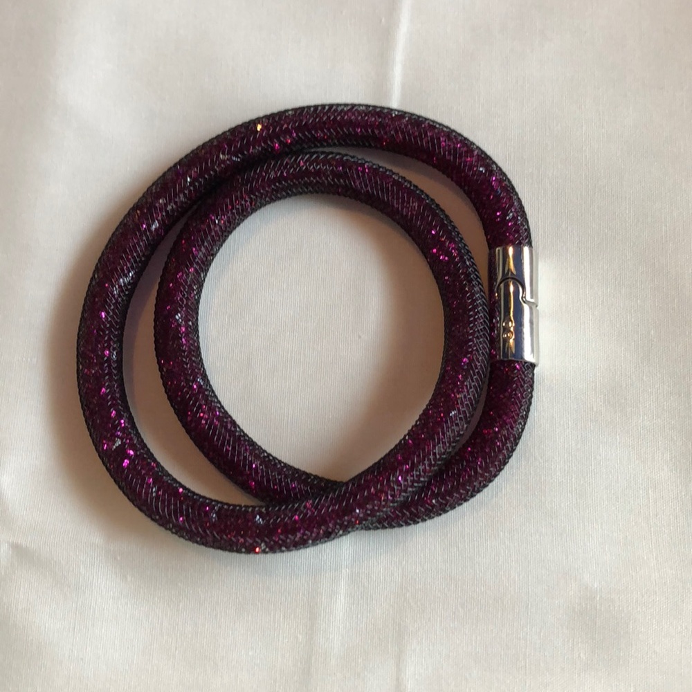 Swarovski stardust purple bracelet
